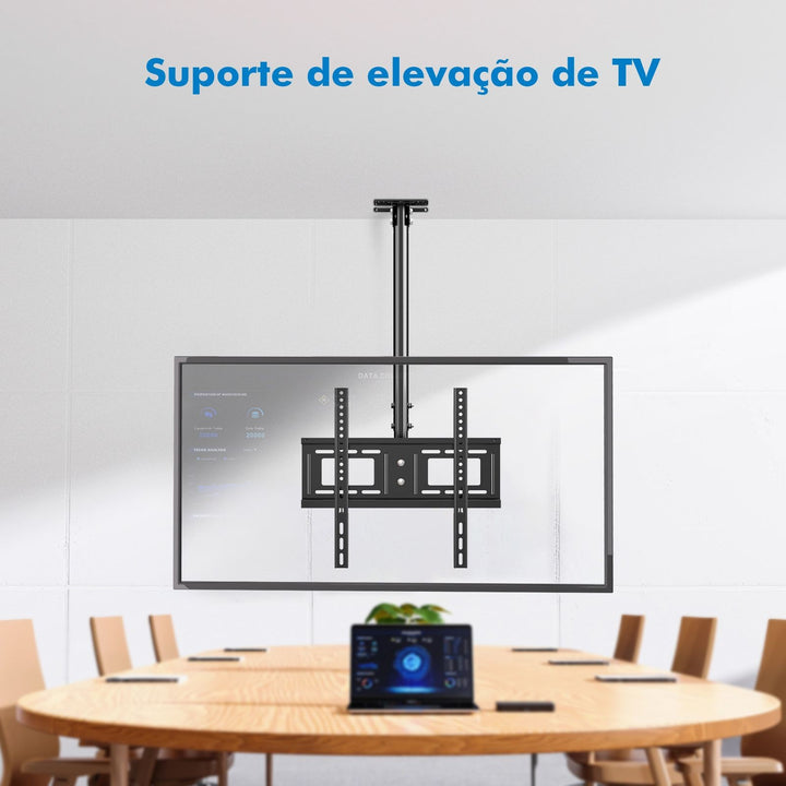 Suporte TV Teto, Suporte Para TV, Racks Para TV, 45KG, 26-60 Polegadas