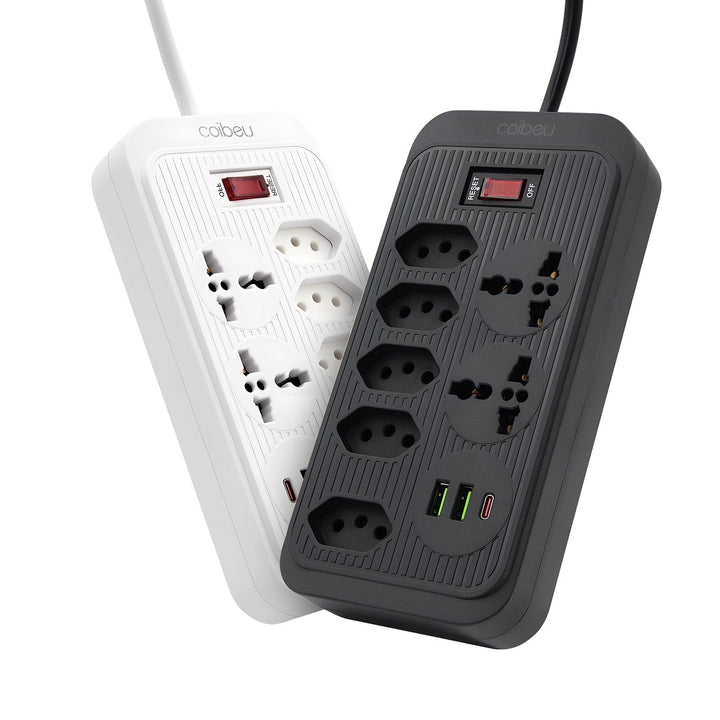 Extensão tomada, Extensão elétrica, Tomada usb, Extensão, regua de de tomada
