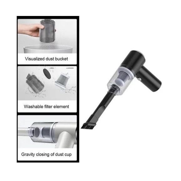 Mini Aspirador de Pó Portátil Recarregável Profissional Sem Fio