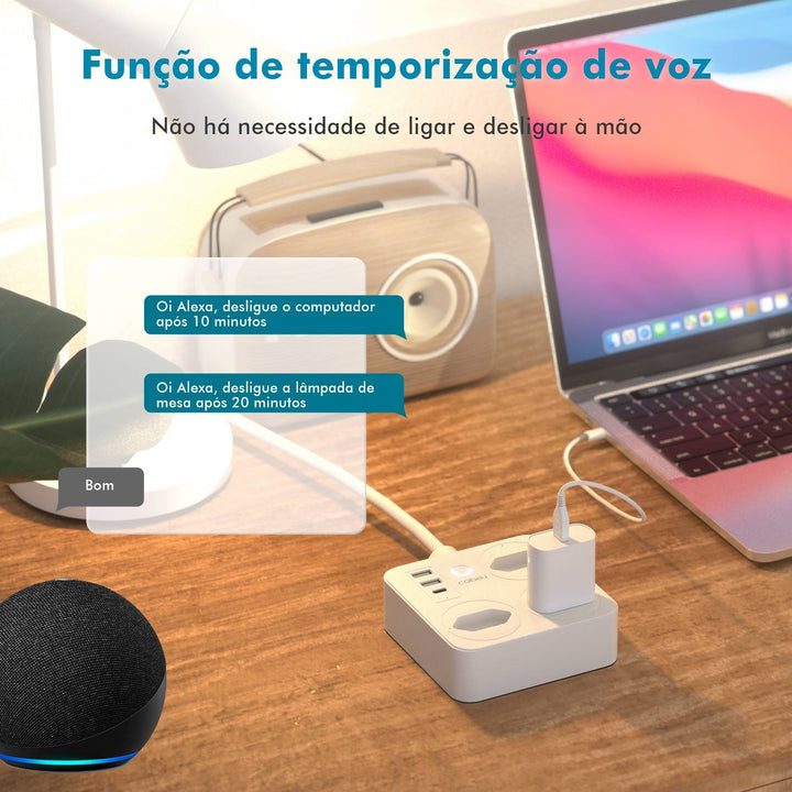 extensão tomada usb filtro de linha para pc do brasil, atenção de tomadas