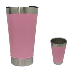 Copo Térmico 473ml Beba Gelado ou Quente com Tampa e Abridor