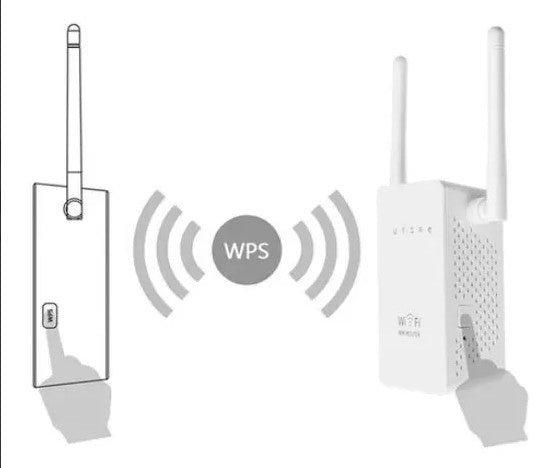 Repetidor Roteador Wifi 1200mbps 2 Antenas Sinal Wireless