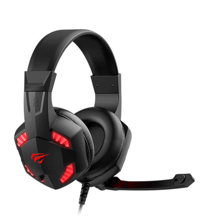 Headset Gamer H2032D, Havit Gamenote Preto, Vermelho