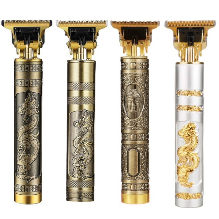 Máquina De Cortar Cabelo Parágrafo Barba Masculina Designer Aleatório Elétri