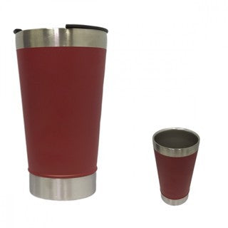 Copo Térmico 473ml Beba Gelado ou Quente com Tampa e Abridor