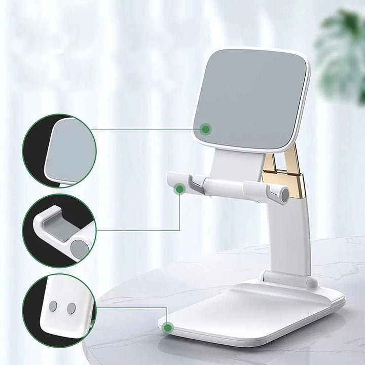 suporte celular de mesa dobrável pequeno compatível com todos os celulares
