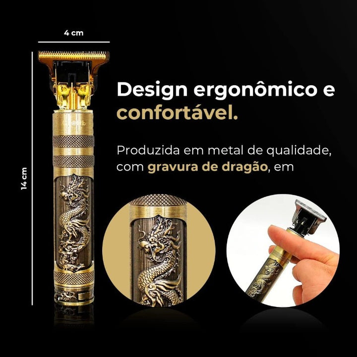Máquina De Cortar Cabelo Parágrafo Barba Masculina Designer Aleatório Elétri