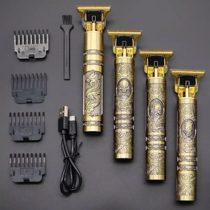 ALFA Máquina De Cortar Cabelo Parágrafo Barba Masculina Designer Aleatório El