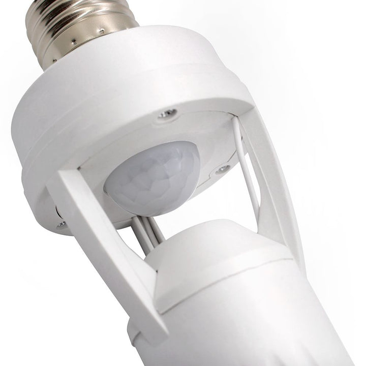 Kit 4 Sensor De Presença Com Fotocélula Para Lâmpada De Soquete E27