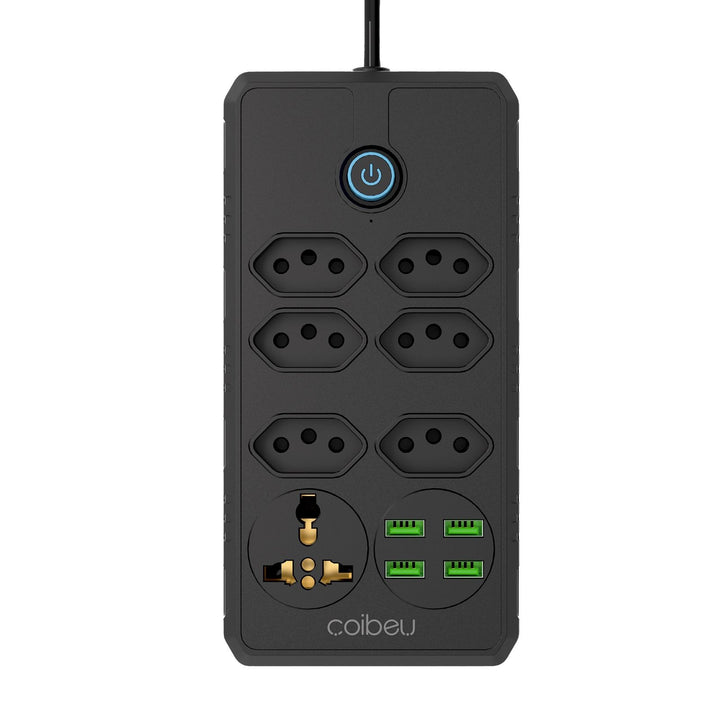 Extensão tomada, Extensão elétrica, Tomada usb, Extensão, regua de de tomada