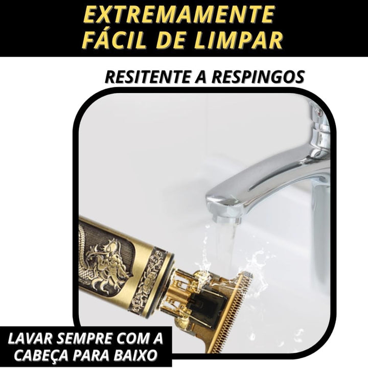 Máquina De Cortar Cabelo Parágrafo Barba Masculina Designer Aleatório Elétri