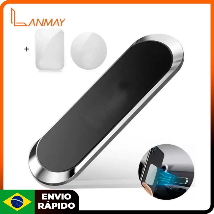 Suporte Veicular Com Imã Magnético Para Painel De Carro Discreto GPS Celulares
