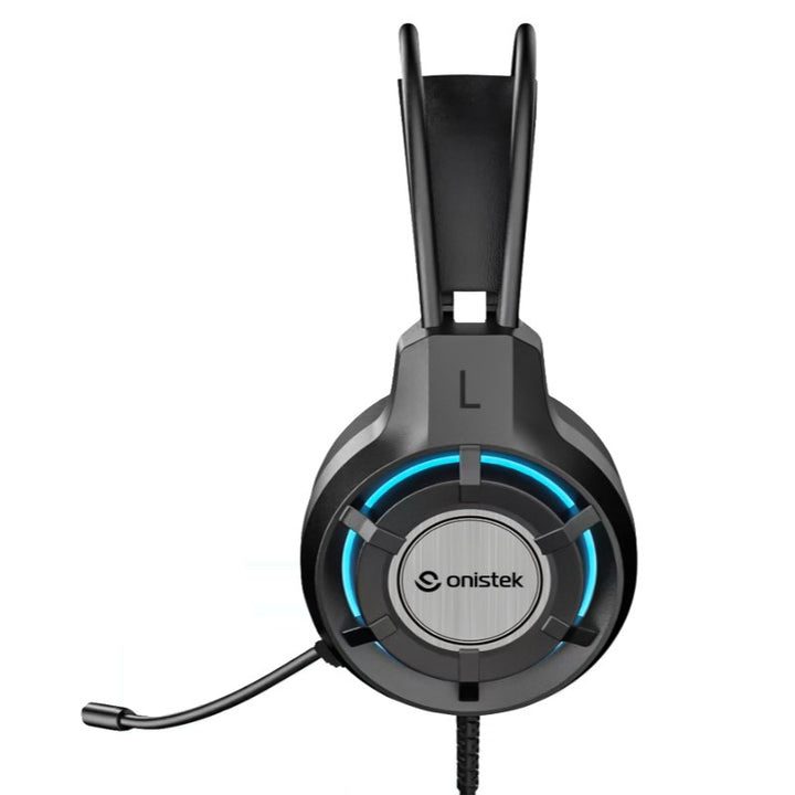 Headset RGB LED flexível para Gamer, Flex P2, USB, FN639
