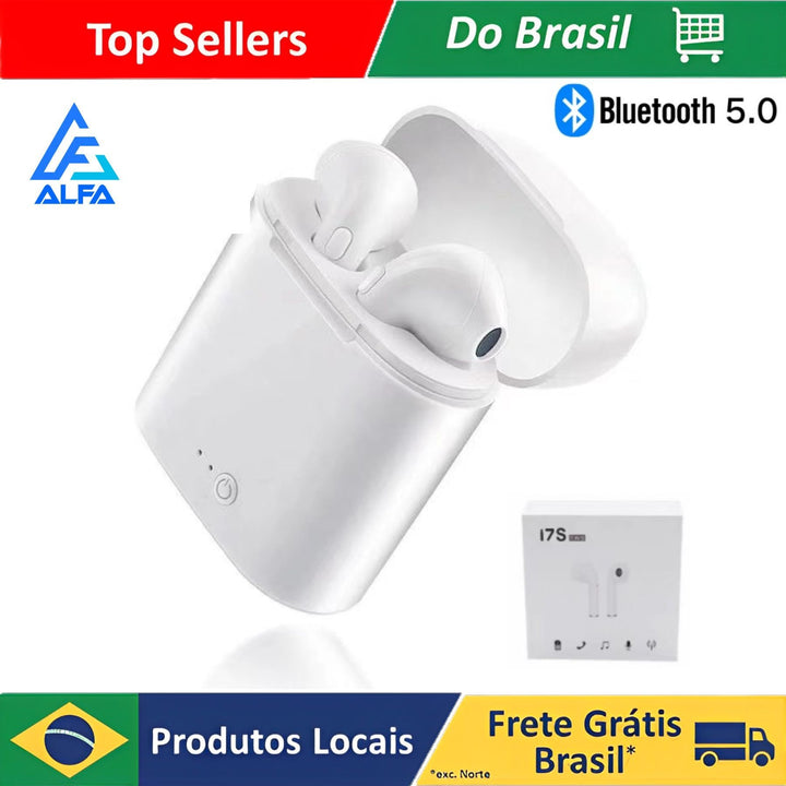 Fone Sem Fio i7S Tws Bluetooth Com Microfone De Alta Qualidade