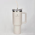 Romantic Crown Copo Térmico Inox 1,2l Com Alça, Tampa, Canudo Inox E Escova