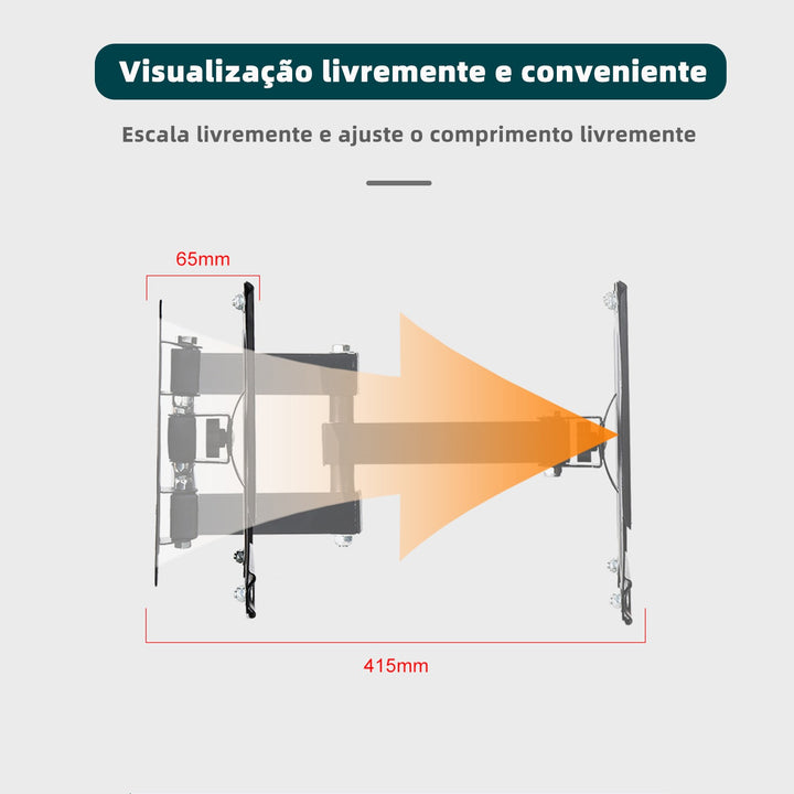 suporte monitor, suporte para tv. PARA TV DE 14" A 55"