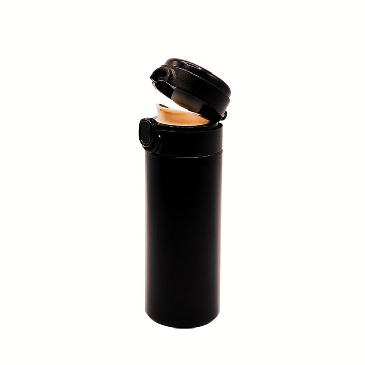 Garrafa Térmica 800ml Preta Garrafa para Café Garrafa para Chá Aço Inoxidável