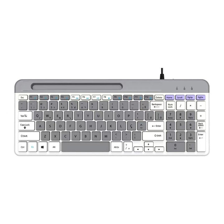 Teclado do computador do PC dos multimídia, ABNT2 silenciador, faca celular