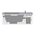 Teclado do computador do PC dos multimídia, ABNT2 silenciador, faca celular