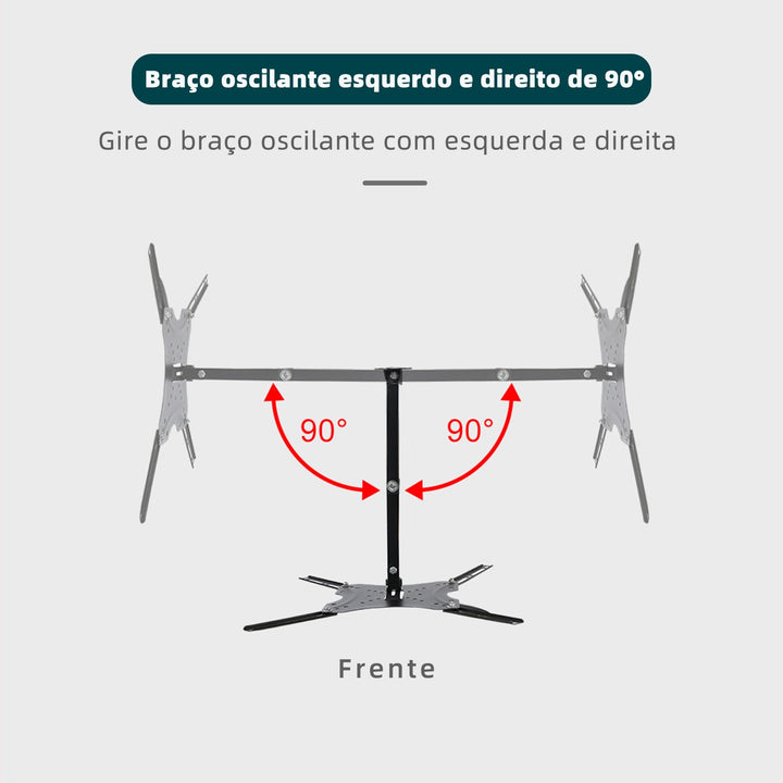 suporte monitor, suporte para tv. PARA TV DE 14" A 55"