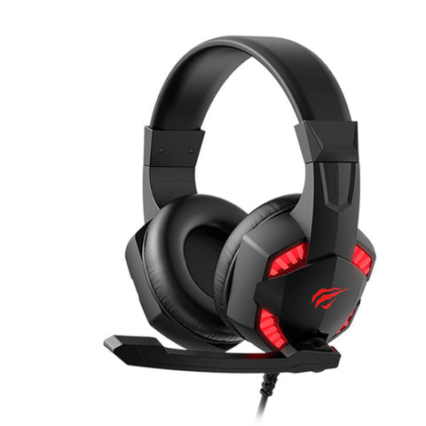Headset Gamer H2032D, Havit Gamenote Preto, Vermelho