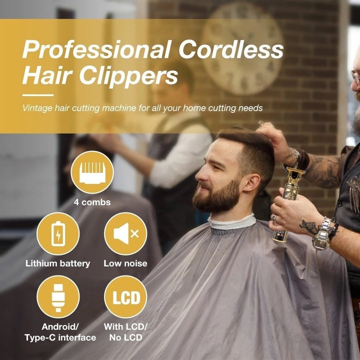 ALFA Máquina De Cortar Cabelo Parágrafo Barba Masculina Designer Aleatório El