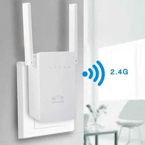 Repetidor Roteador Wifi 1200mbps 2 Antenas Sinal Wireless