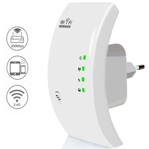 Repetidor De Sinal Wifi 600mbps Bivolt Wireless- N Repetidor